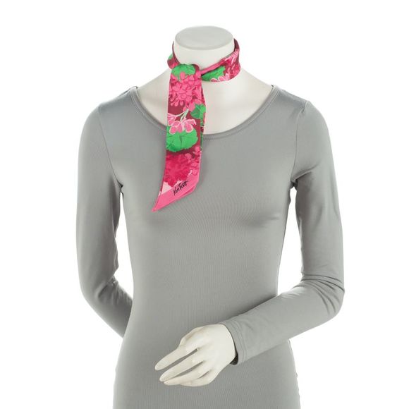 Gucci X Ken Scott Silk Floral Neck Bow Scarf - Picture 3 of 5